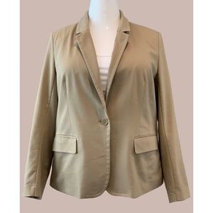 Lane Bryant - Tan Modernist Blazer